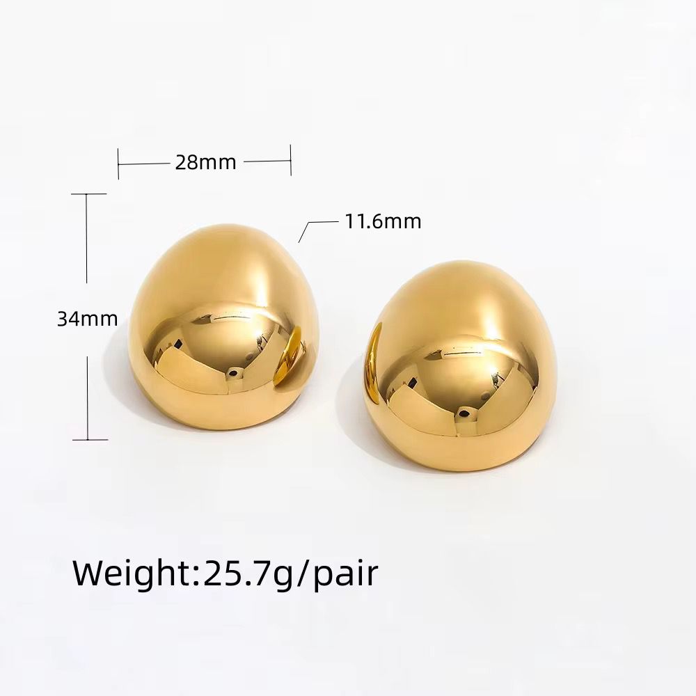 Lunar Blaze Earrings - Gold